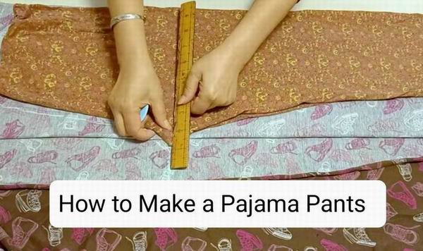 how to make a pajama pants